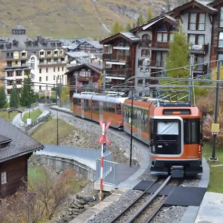 Apartament House St-george Alpine With Terrace And View On Village Zermatt
