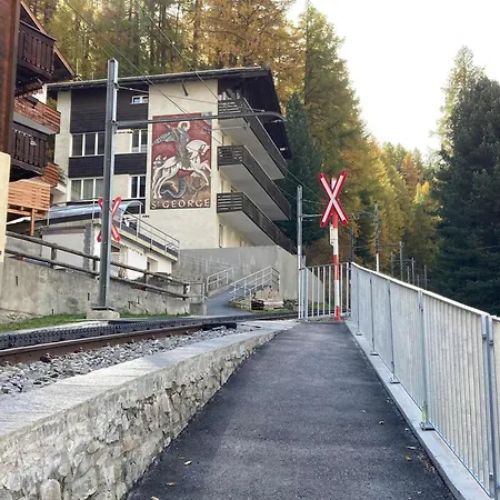 House St-george Alpine With Terrace And View On Village Apartament